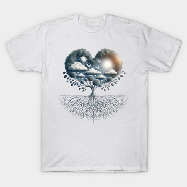 Eco Balance T-Shirt by TooplesArt